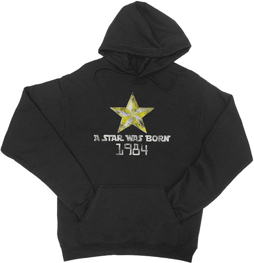 Discover Hoodie Unissexo A Star Was Born 1984