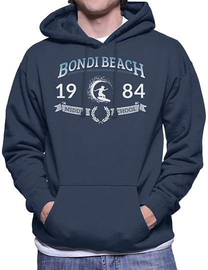 Discover Hoodie Unissexo Bonde Beach 1984