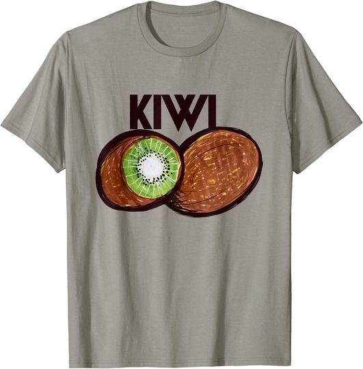 Discover T-shirt Unissexo com Estampa de Kiwi