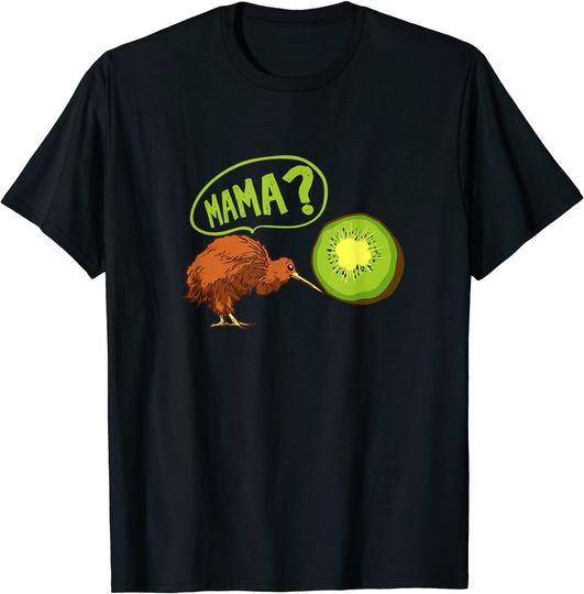 Discover T-shirt Unissexo Divertido Kiwi Encontra-se com Kiwi