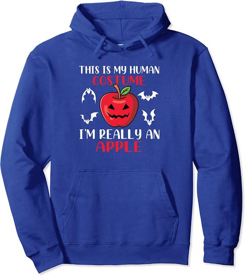 Discover Hoodie Unissexo Halloween I’m Really an Apple