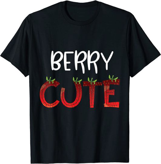 Discover T-shirt para Homem e Mulher Berry Cute
