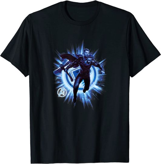 Discover T-shirt para Homem e Mulher com Impressão de Thor