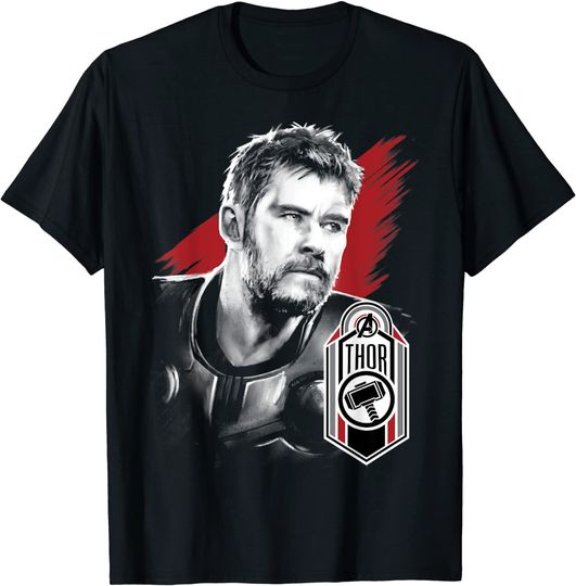 Discover T-shirt Unissexo com Impressão de Thor