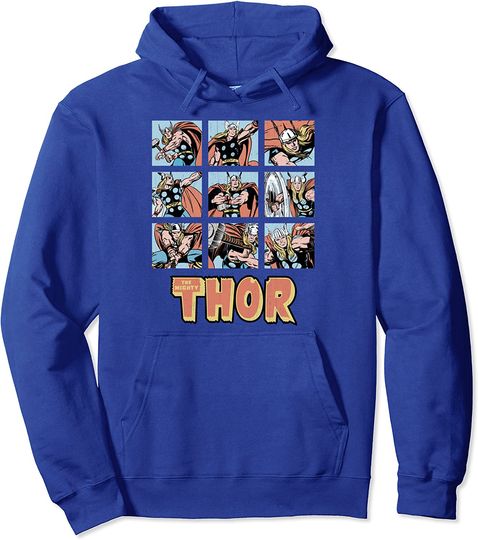 Discover Hoodie Unissexo Clássico Cenas de Batalha de Thor