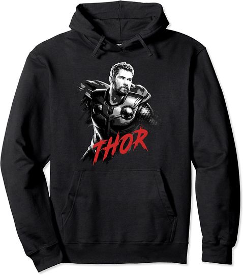 Discover Hoodie Unissexo com Impressão de Thor