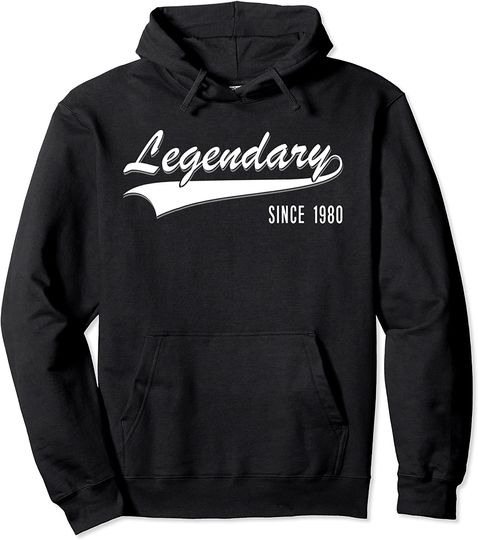 Discover Hoodie Unissexo Legendary Since 1980