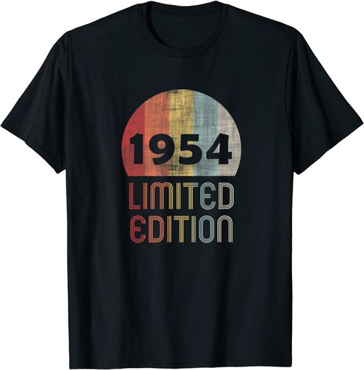 T-shirt para Homem e Mulher 67 Anos de Aniversário 1954