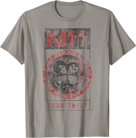 T-shirt para Homem e Mulher Rock and Roll Vintage