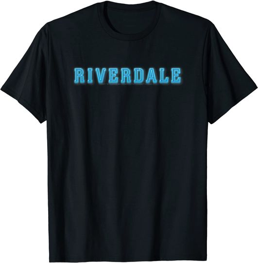 Discover T-shirt para Homem e Mulher Riverdale Logo