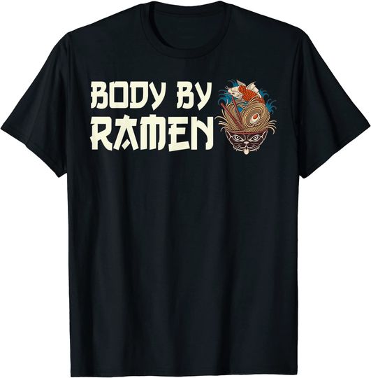 Discover T-shirt para Homem e Mulher Presente para Amantes de Ramen