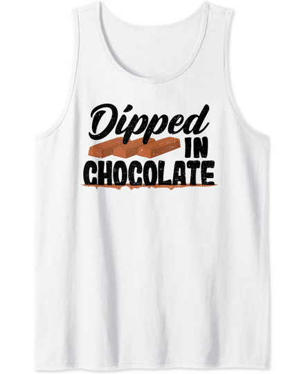 Discover Camisola sem Mangas Unissexo Dipped in Chocolate