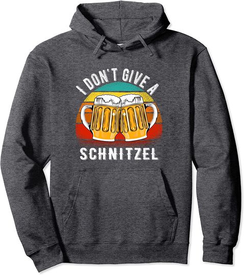 Discover Hoodie Unissexo Oktoberfest I Don't Give A Schnitzel