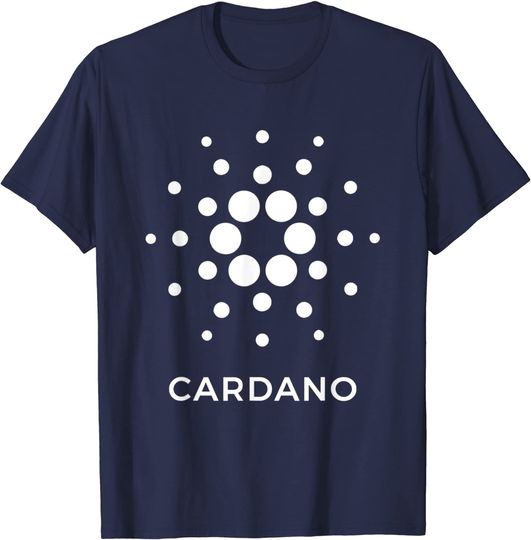 Discover T-shirt para Homem e Mulher com Estampa de Cripto Cardano