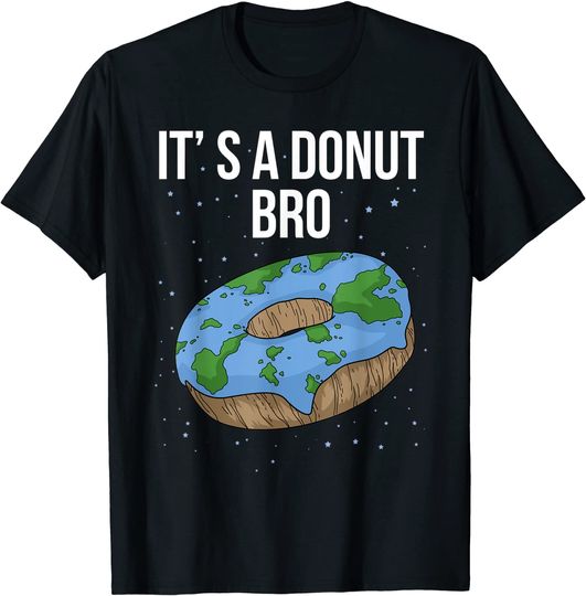Discover T-Shirt Unissexo Manga Curta Terra Donut