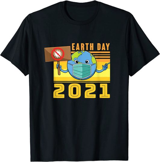 Discover T-Shirt Unissexo Manga Curta Earthday 2021