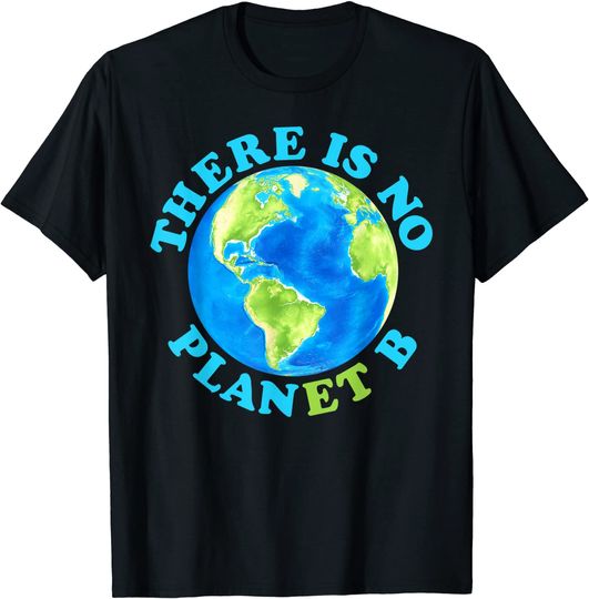 Discover T-Shirt Unissexo Manga Curta There Is No Planet B