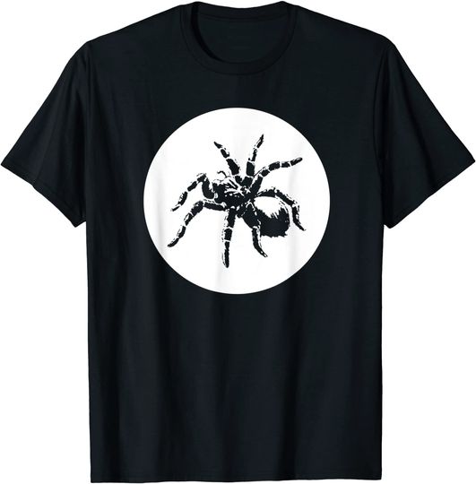 T-shirt para Homem e Mulher com Impressão de Aranha
