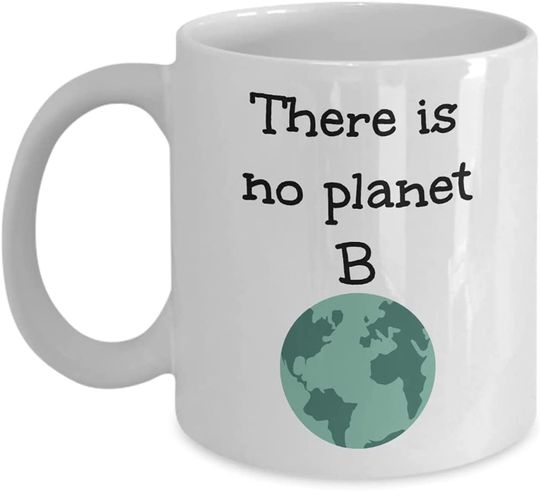Discover Caneca de Cerâmica Clássica There Is No Planet B