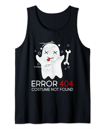 Discover Camisola sem Mangas Unissexo Fantasma Error 404 Costume Not Found