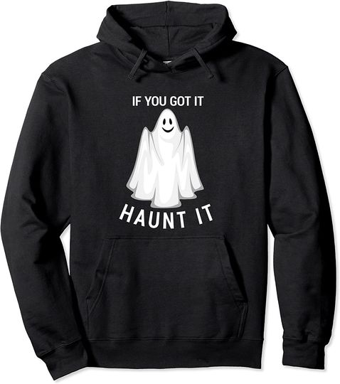 Discover Hoodie Unissexo com Estampa de Fantasma Halloween