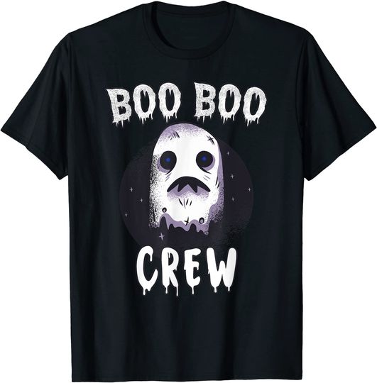 Discover T-shirt para Homem e Mulher Halloween Boo Boo Crew