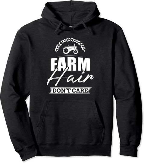 Discover Hoodie Unissexo Farm Hair Don’t Care