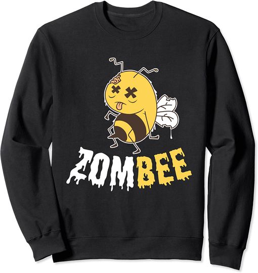 Discover Suéter Unissexo com Zombee Zombie Boo Bee Halloween