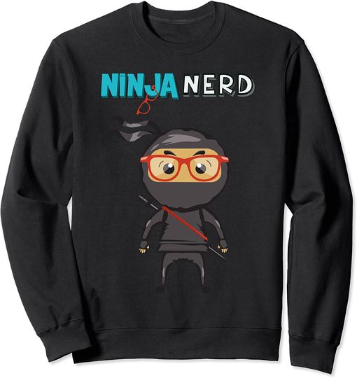 Discover Suéter Unissexo Ninja Nerd