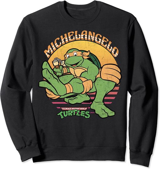 Discover Suéter Unissexo Teenage Mutant Ninja Turtles Michelangelo