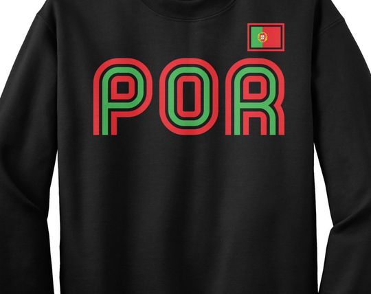 Discover Hoodie Unissexo Retro Futebol de Portugal Bandeira de Portugal