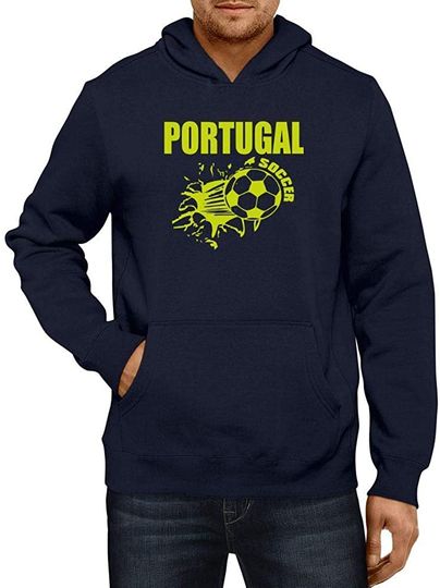Discover Hoodie Unissexo Futebol de Portugal Bandeira de Portugal