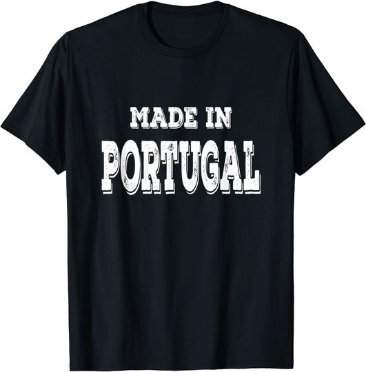 Discover T-shirt para Homem e Mulher Made in Portugal