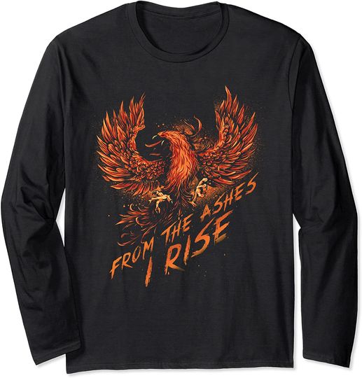 Discover Camisola Unissexo Mangas Compridas Fénix From The Ashes I Rise