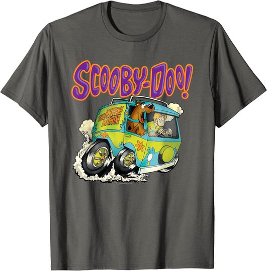 Discover T-shirt para Homem e Mulher Divertido com Scooby-Doo