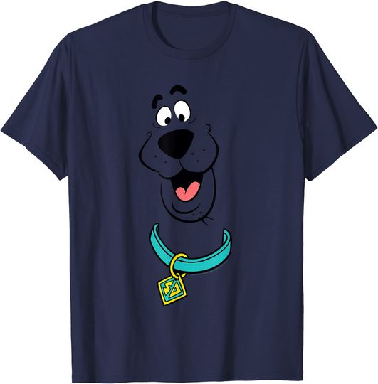 Discover T-shirt para Homem e Mulher com Cara de Scooby Doo
