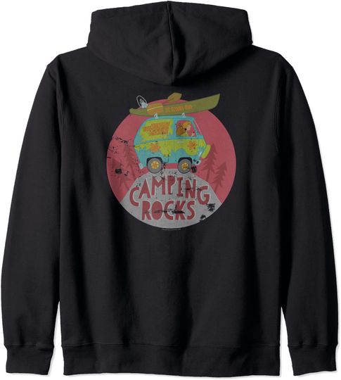 Discover Hoodie Unissexo Scooby-Doo Camping Rocks