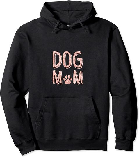 Discover Hoodie Unissexo Dog Mom Pegada de Cão