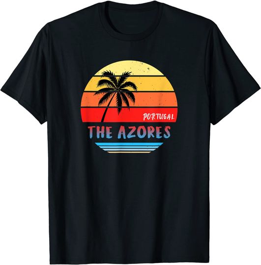Discover T-shirt para Homem e Mulher The Azores Portugal