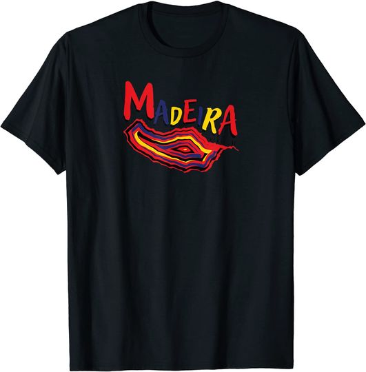 Discover T-shirt para Homem e Mulher Madeira de Portugal