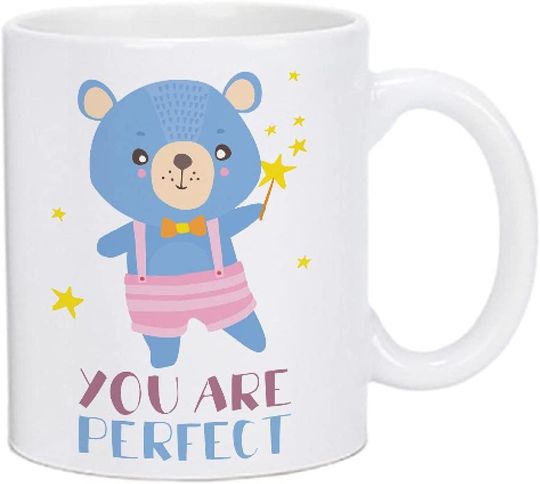 Discover Caneca de Cerâmica Clássica Urso You Are Perfect