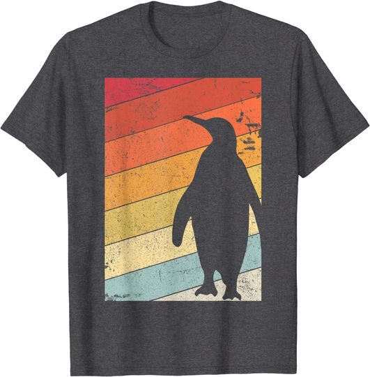 Discover T-Shirt Unissexo Manga Retrô Pinguim