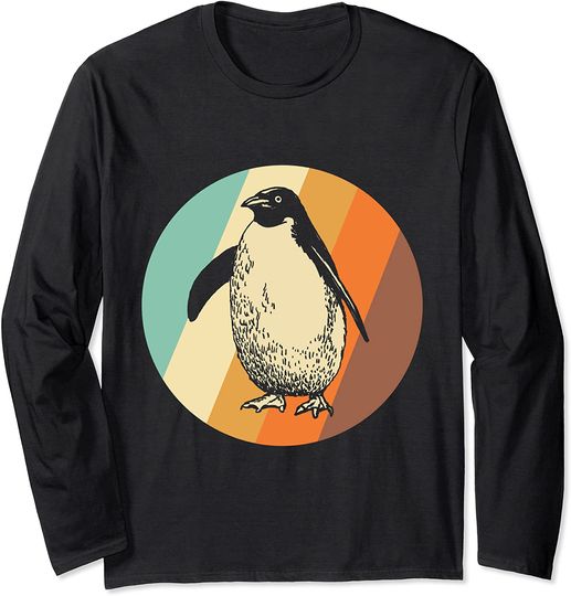 Discover Camisola de Homem Mangas Compridas Presente Ideal Pinguim