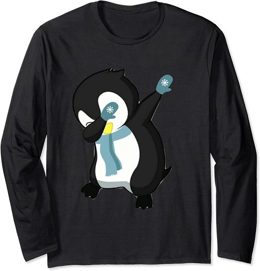 Discover Camisola de Homem Mangas Compridas Pinguim Inverno Dab