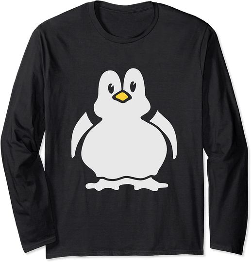 Discover Camisola de Homem Mangas Compridas Pinguim Fofo