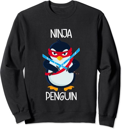 Discover Suéter Unissexo Ninja Penguin