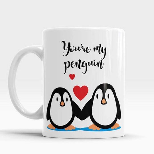 Discover Caneca de Cerâmica Clássica You’re My Penguin