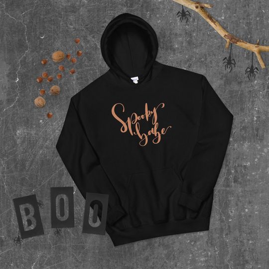 Discover Hoodie Unissexo Halloween Spooky Babe