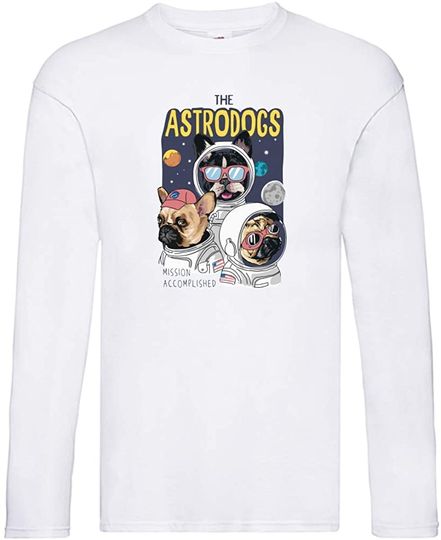 Discover Camisola de Homem Mangas Compridas The Astrodogs