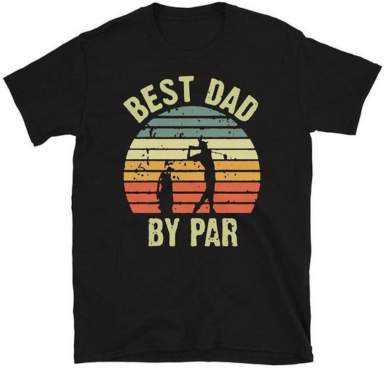 Discover T-Shirt Unissexo Manga Curta Vintage Best Dad By Para